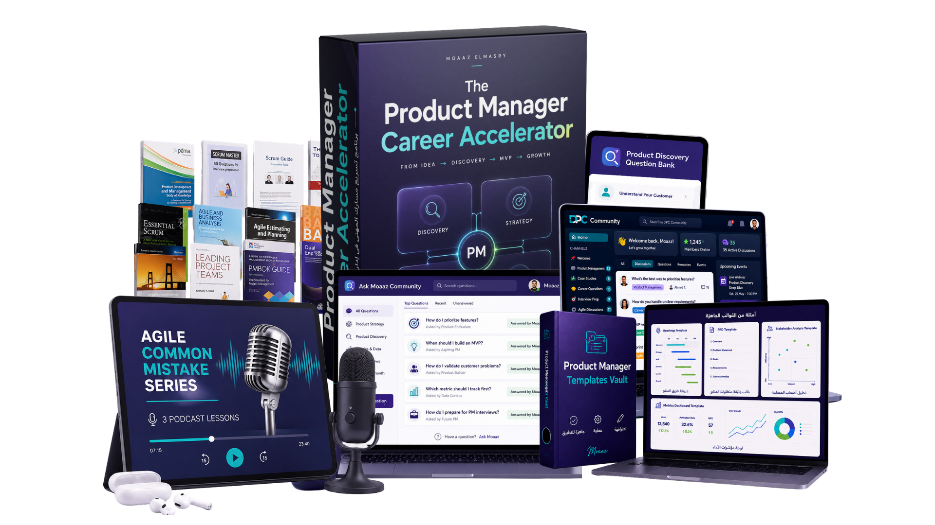 Product Manager Career Accelerator — كل ما يشمله البرنامج